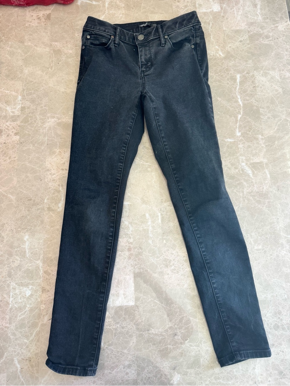 Simply Vera Vera Wang Black Skinny Jeans Stretch Denim Size 4 Classic Core